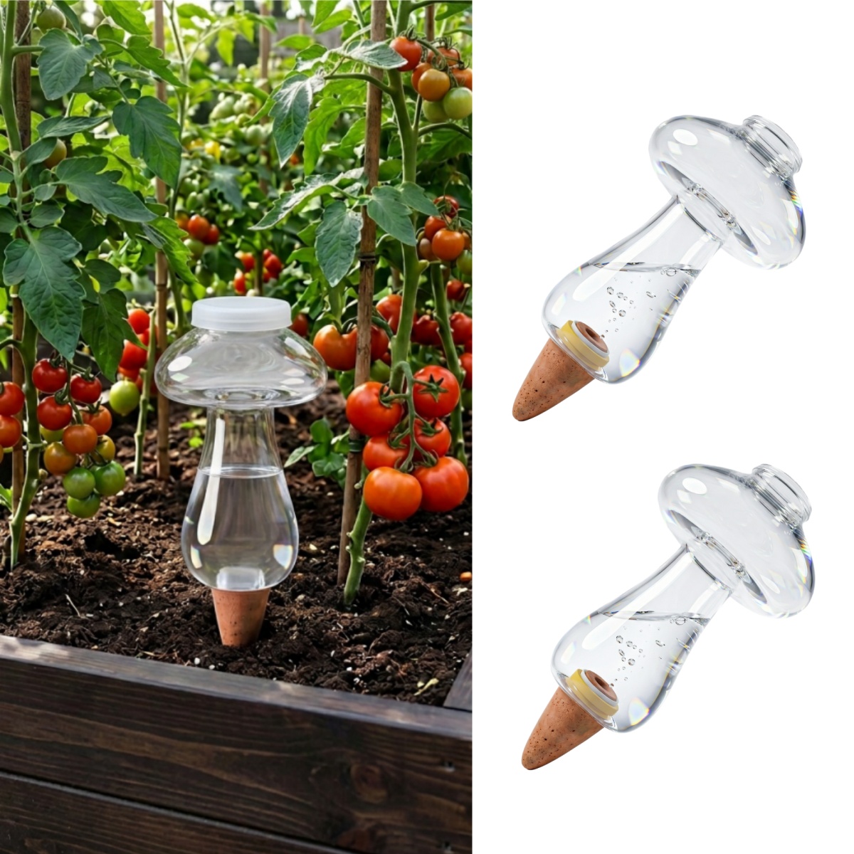 Plant Sensor - 300ml Self Watering Globes for Indoor