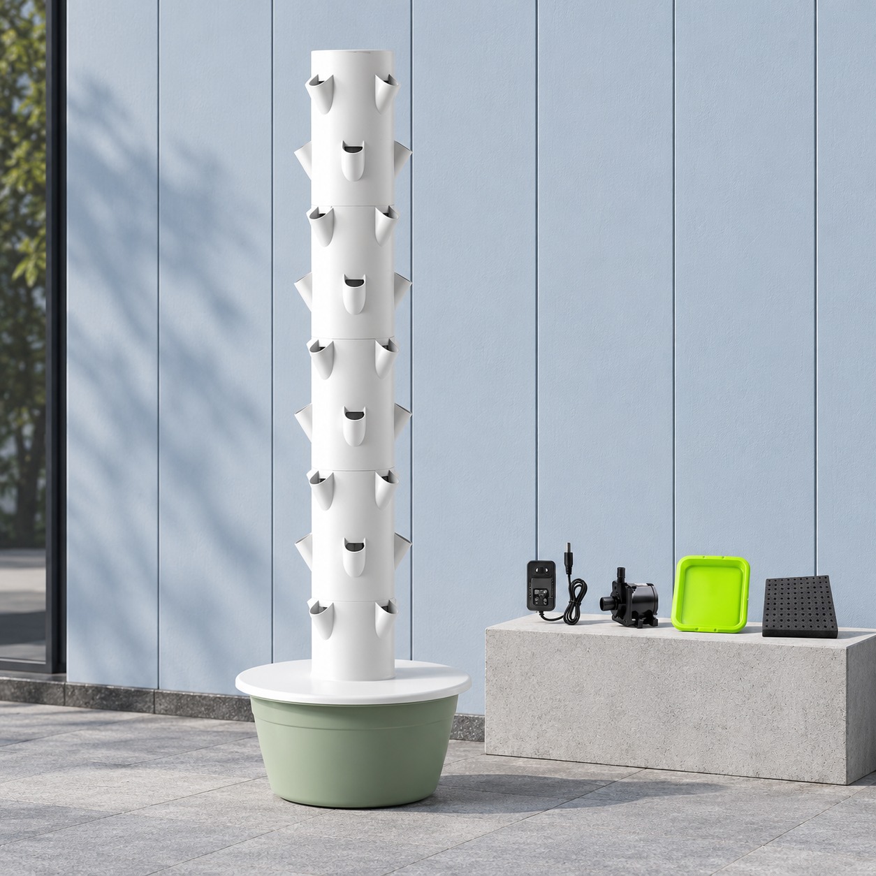 9 Layer 36 Hole Space Tree Hyd - Hydroponic Tower review and price