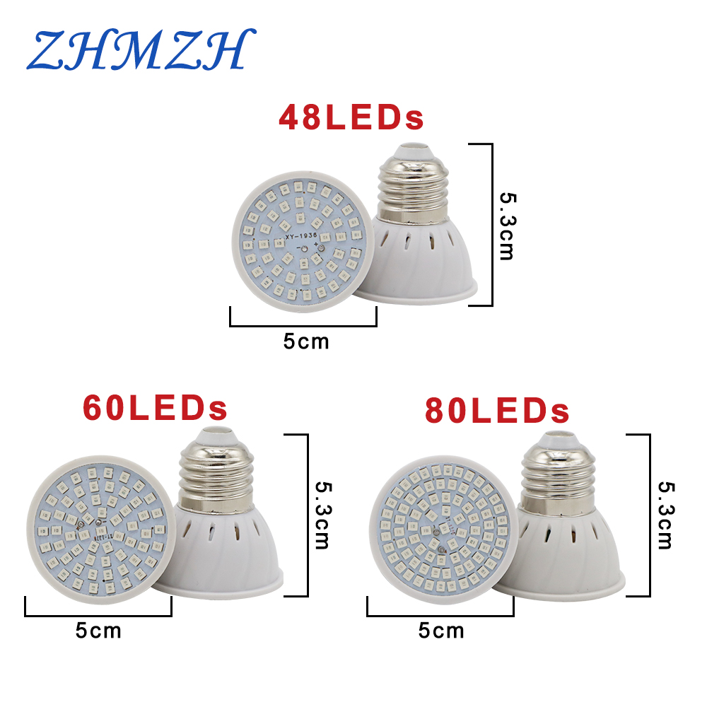 E27 LED Plant Growing Lamp Bul - Plant Grow Light Full Spectrum review and price