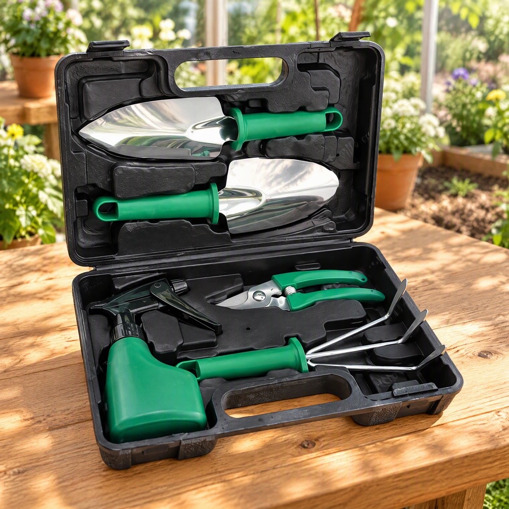 5 Piece Stainless Steel Garden - Indoor Garden Kit review and price