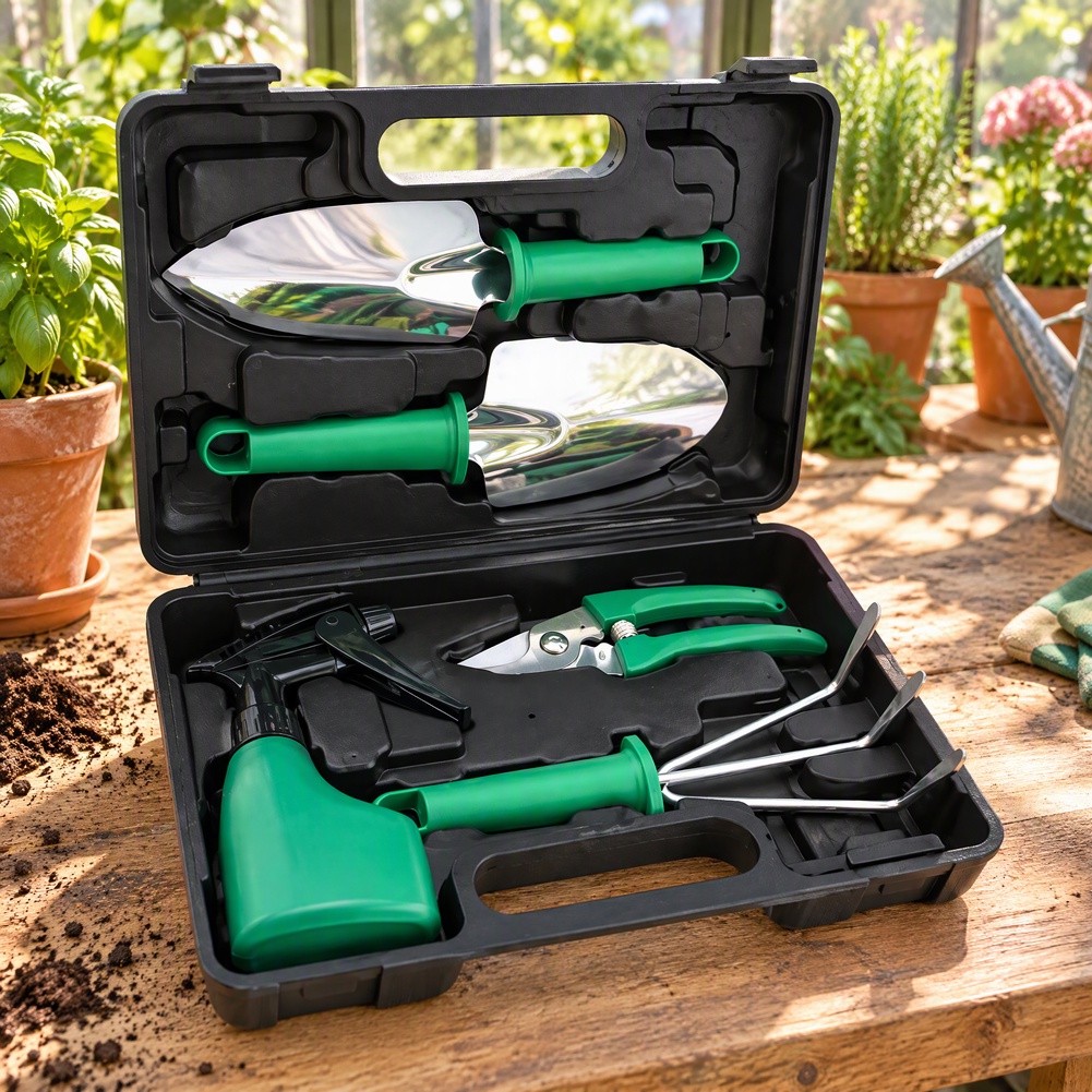 5 Piece Stainless Steel Garden - Indoor Garden Kit review and price