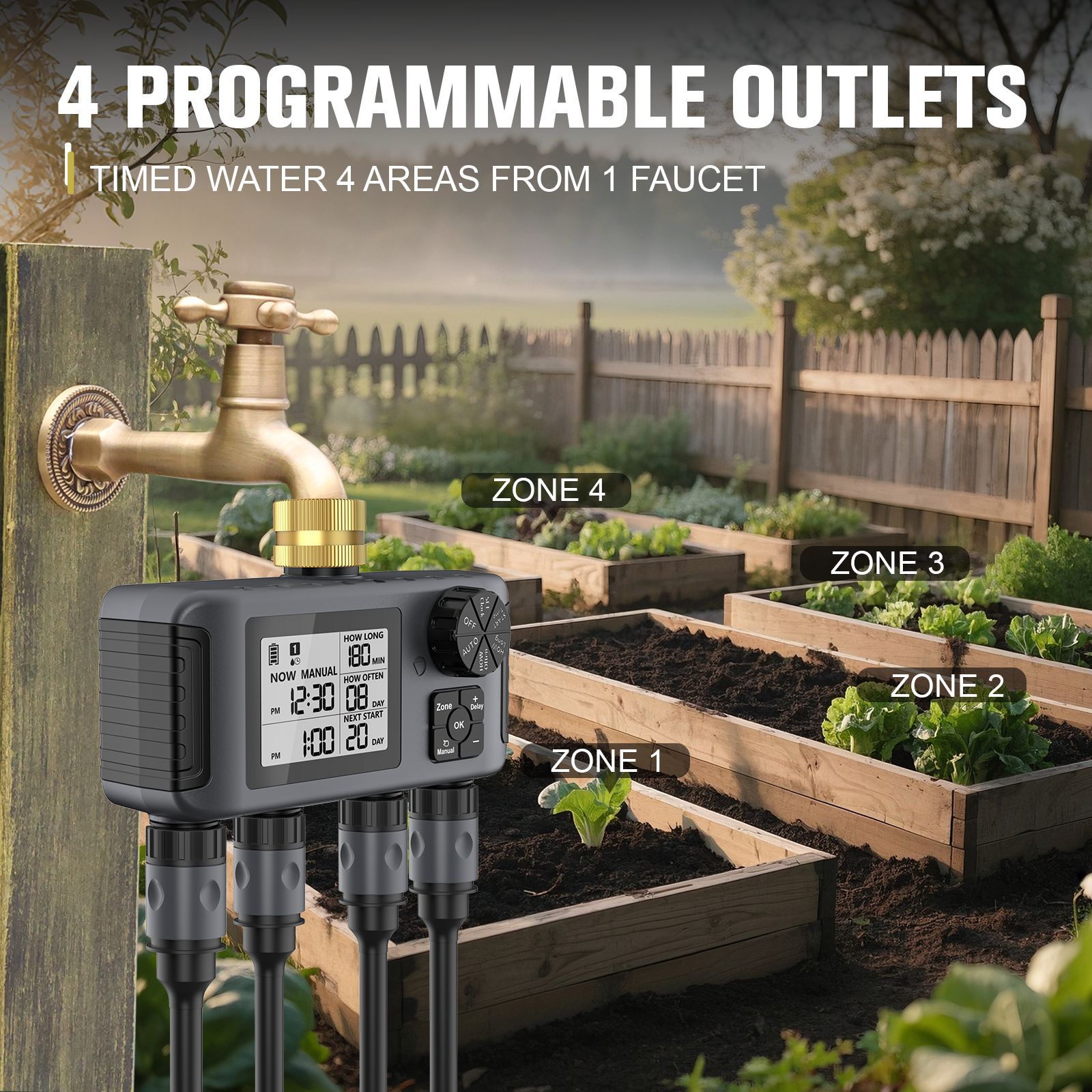 New outdoor intelligent sub-co - Automatic Watering review and price
