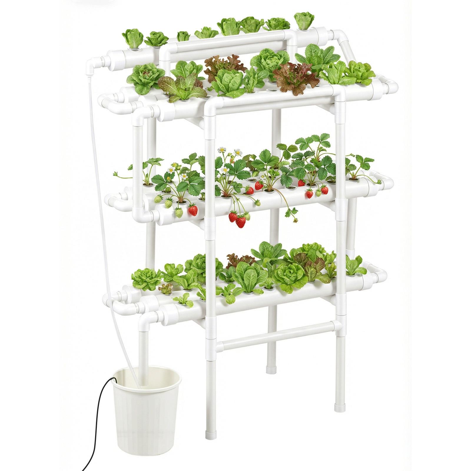 3 Tier 90 Sites Hydroponic Gro - Indoor Garden Kit review and price