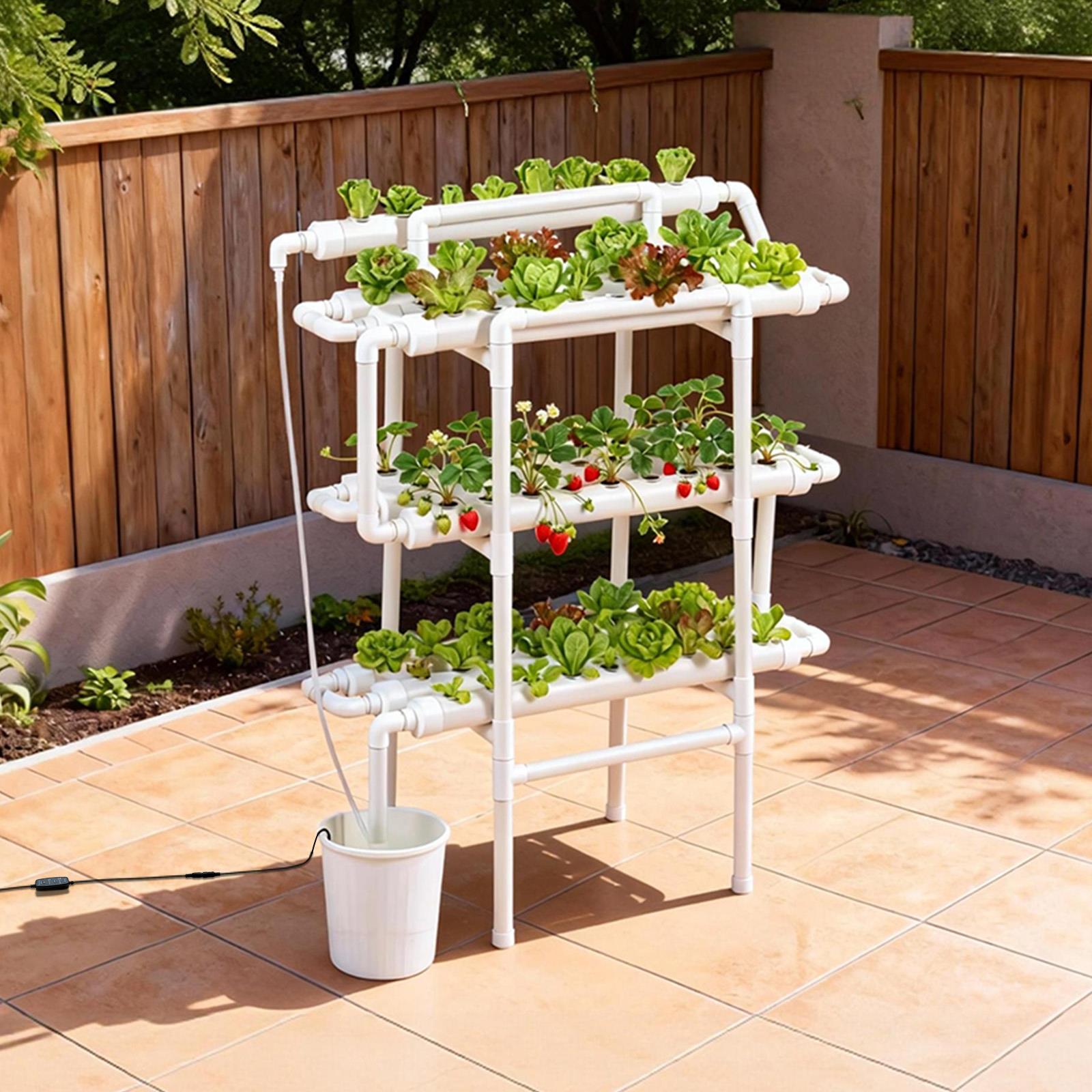 3 Tier 90 Sites Hydroponic Gro - Indoor Garden Kit review and price