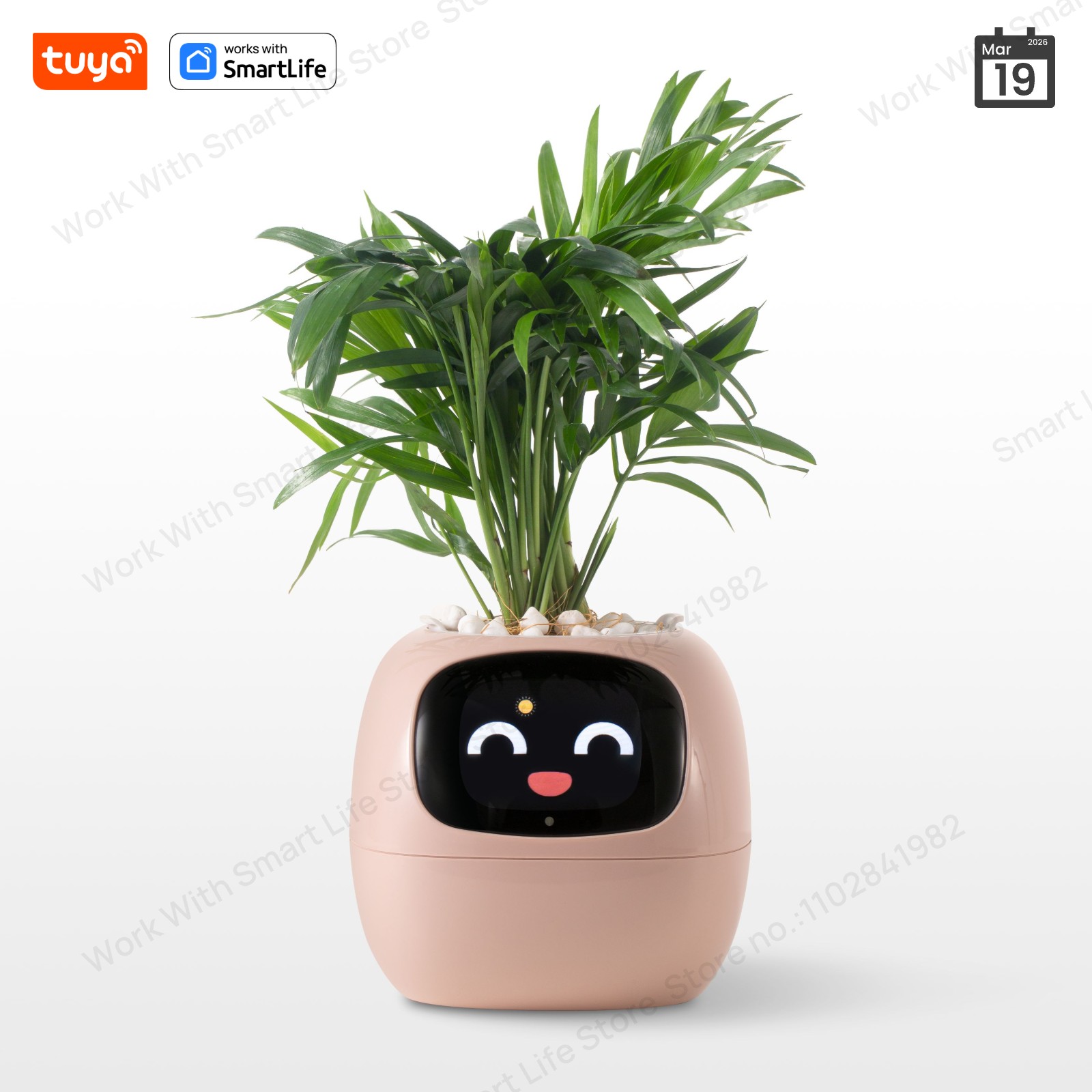 pink Tuya Ivy Smart Planter,En - Smart Pot review and price