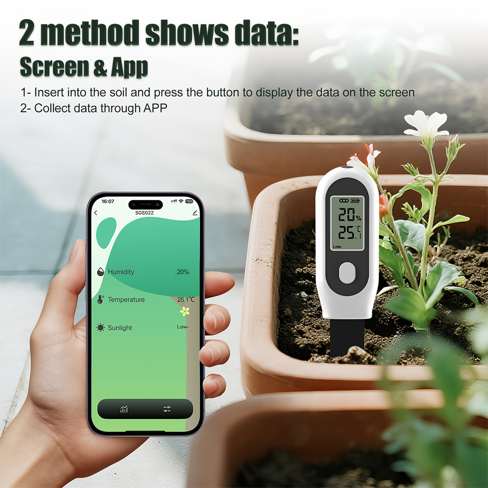 3 in 1 Soil Tester Zigbee Smar - Smart Pot review and price