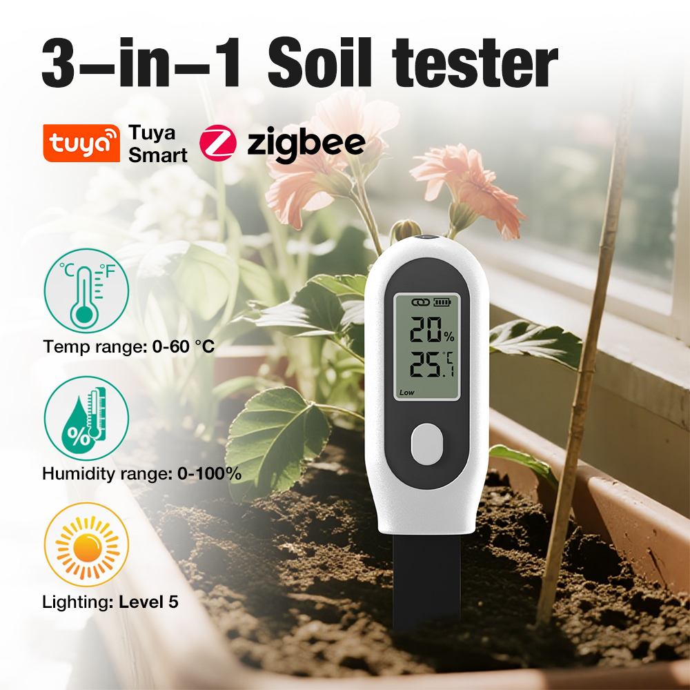 3 in 1 Soil Tester Zigbee Smar - Smart Pot review and price