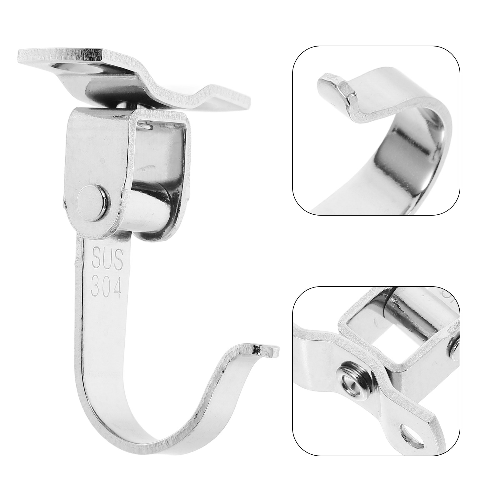 2Pcs Stainless Steel Ceiling H - Plant Monitor review and price