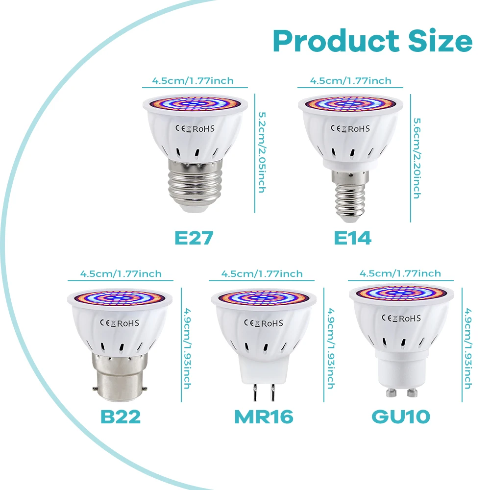 Grow Light E27 Full Spectrum L - Plant Grow Light Full Spectrum review and price