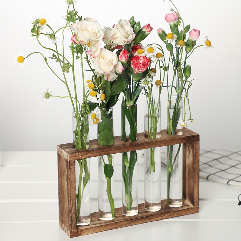 5-Tube Glass Hydroponic Plante - Self Watering Planter review and price