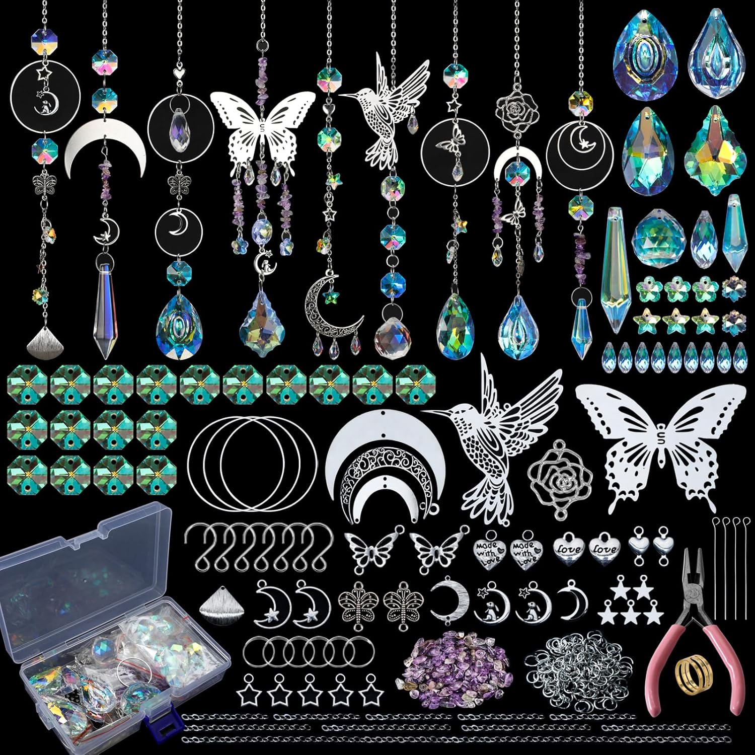 DIY 400pcs SunCatchers Making  - Indoor Garden Kit review and price