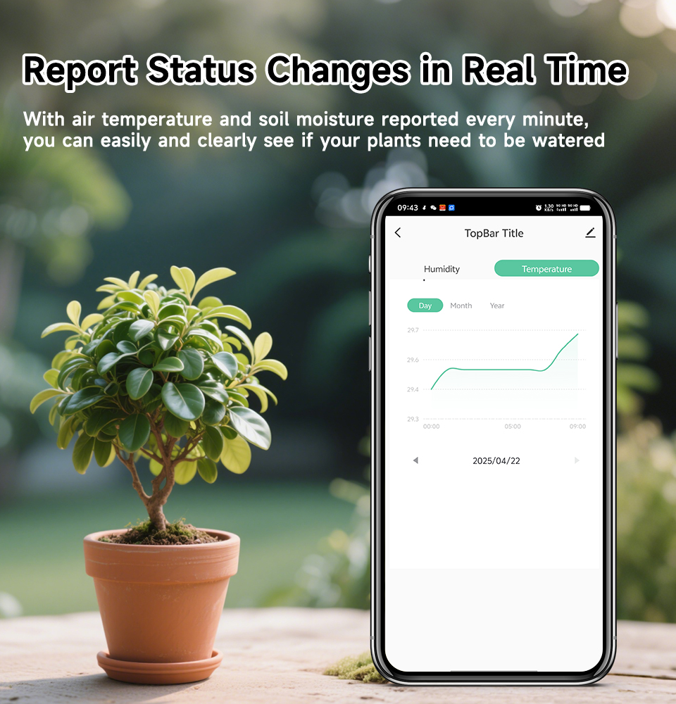 Tuya Smart WiFi Soil Tester Te - Plant Sensor review and price