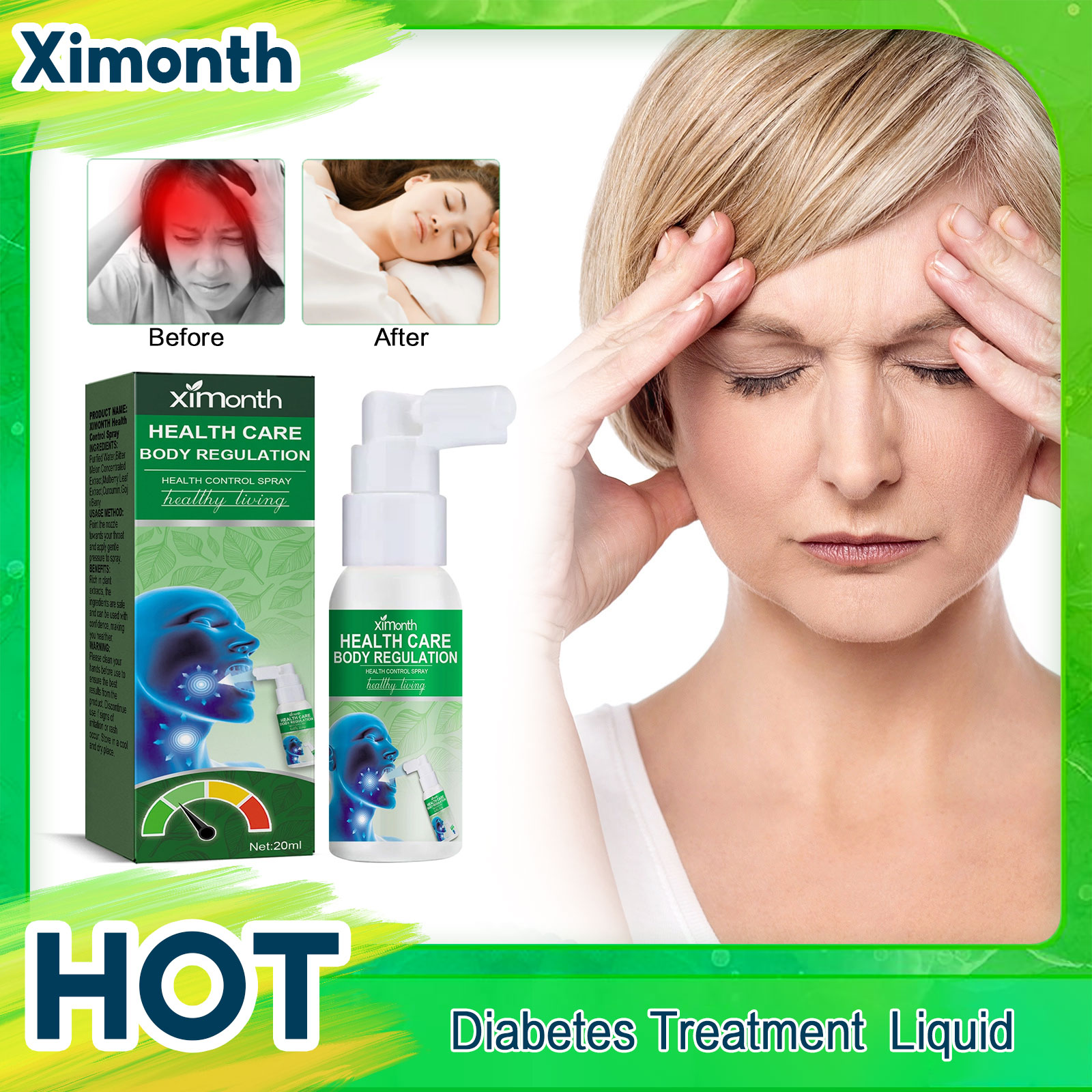 Diabetes Treatment Spray Balan - Plant Monitor review and price