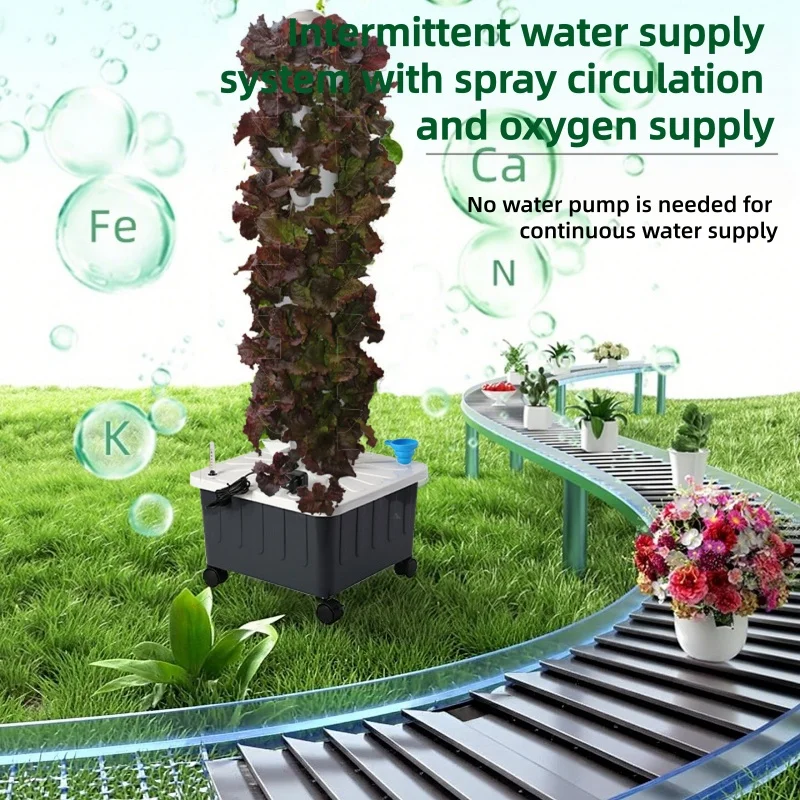 Hydroponic Planting Tower Inte - Hydroponic Tower review and price
