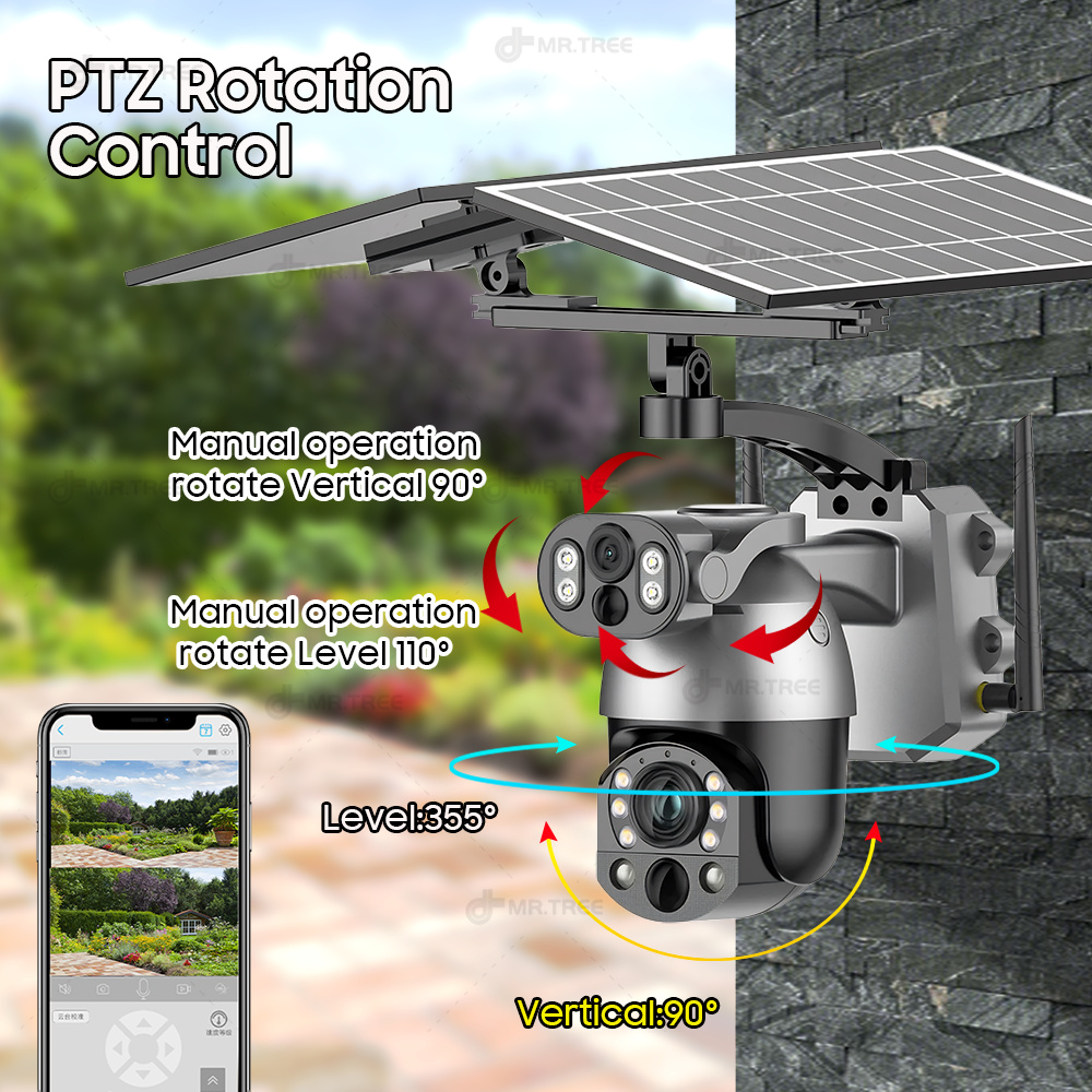 4K 50X Optical Zoom Dual Lens  - Garden Camera review and price