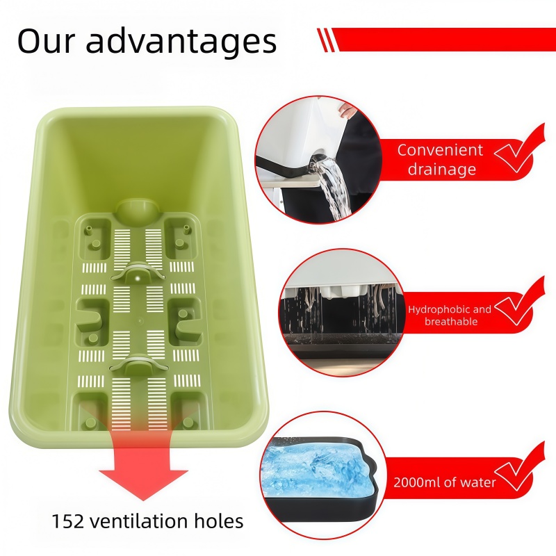 Widened Self Watering Planter  - Self Watering Planter review and price